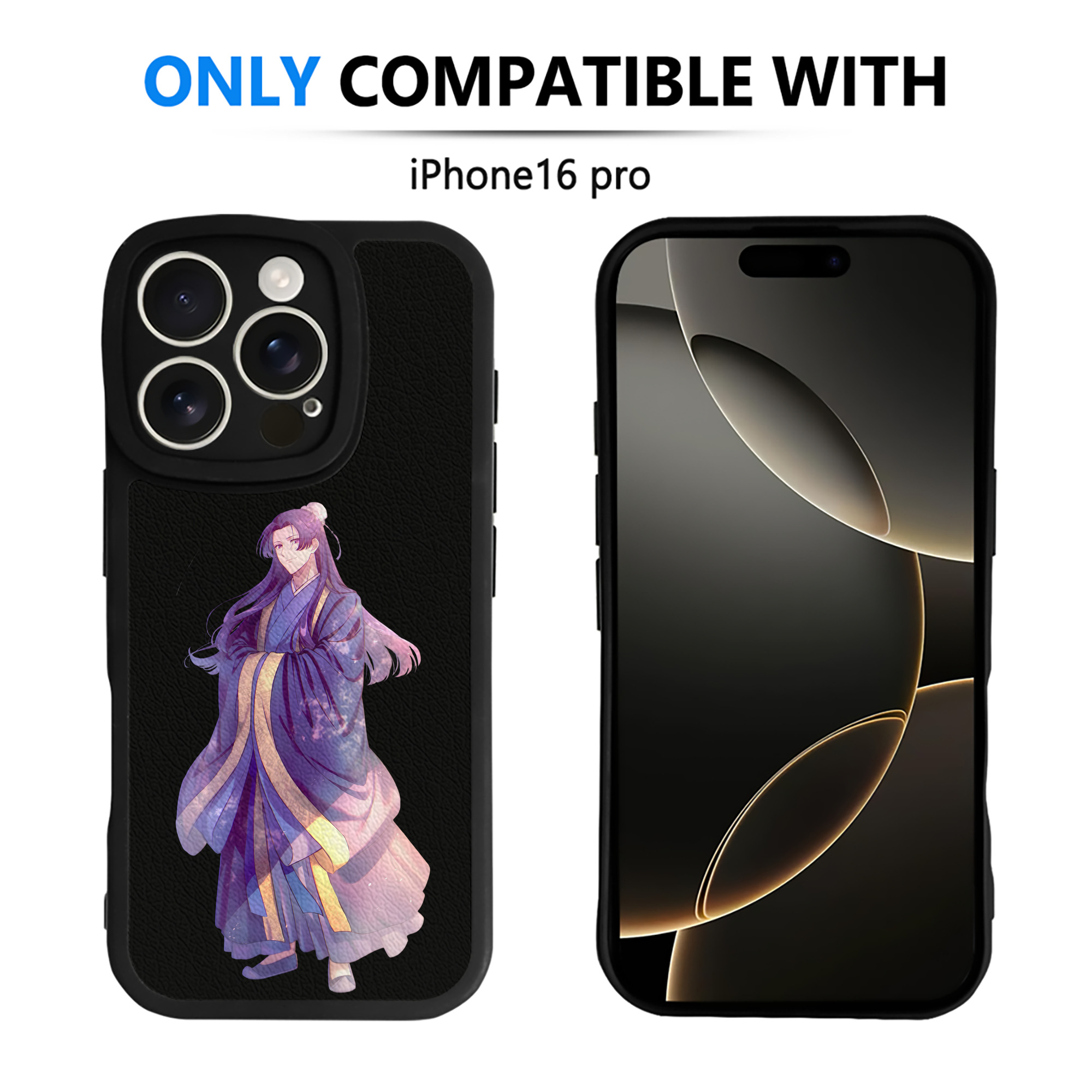 薬屋のひとりごと The Apothecary Diaries 【iPhone 16シリーズ対応】シリコンスマホケース（レザー調） 材質：シリコン